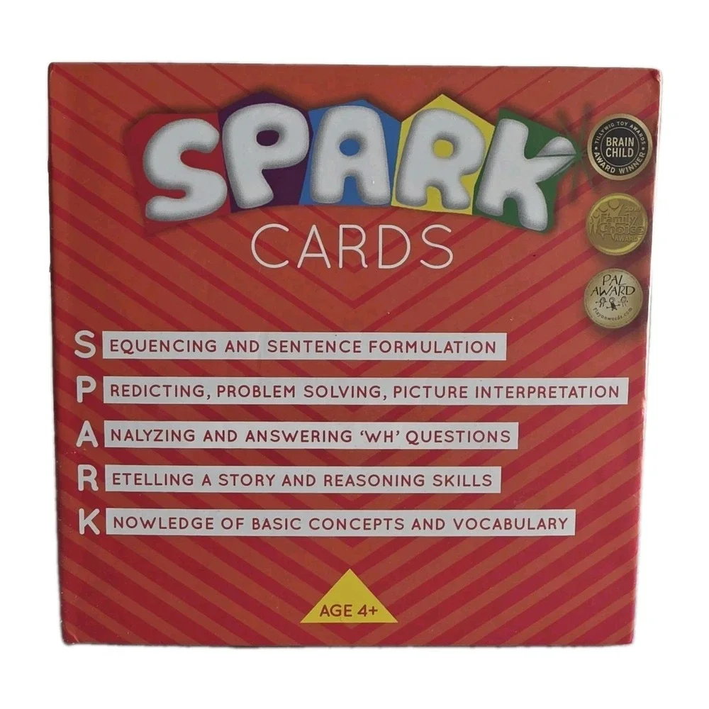 SPARK Cards SLP Sequencing Picture 48 Cards Language Improvement. New Open Box